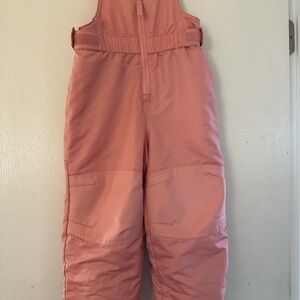 Cat & Jack Pink Snow Bib for Kids